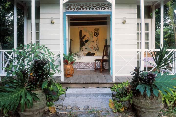frangipani cottage entrance